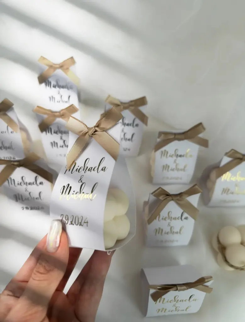 svadobne sviecky na mieru