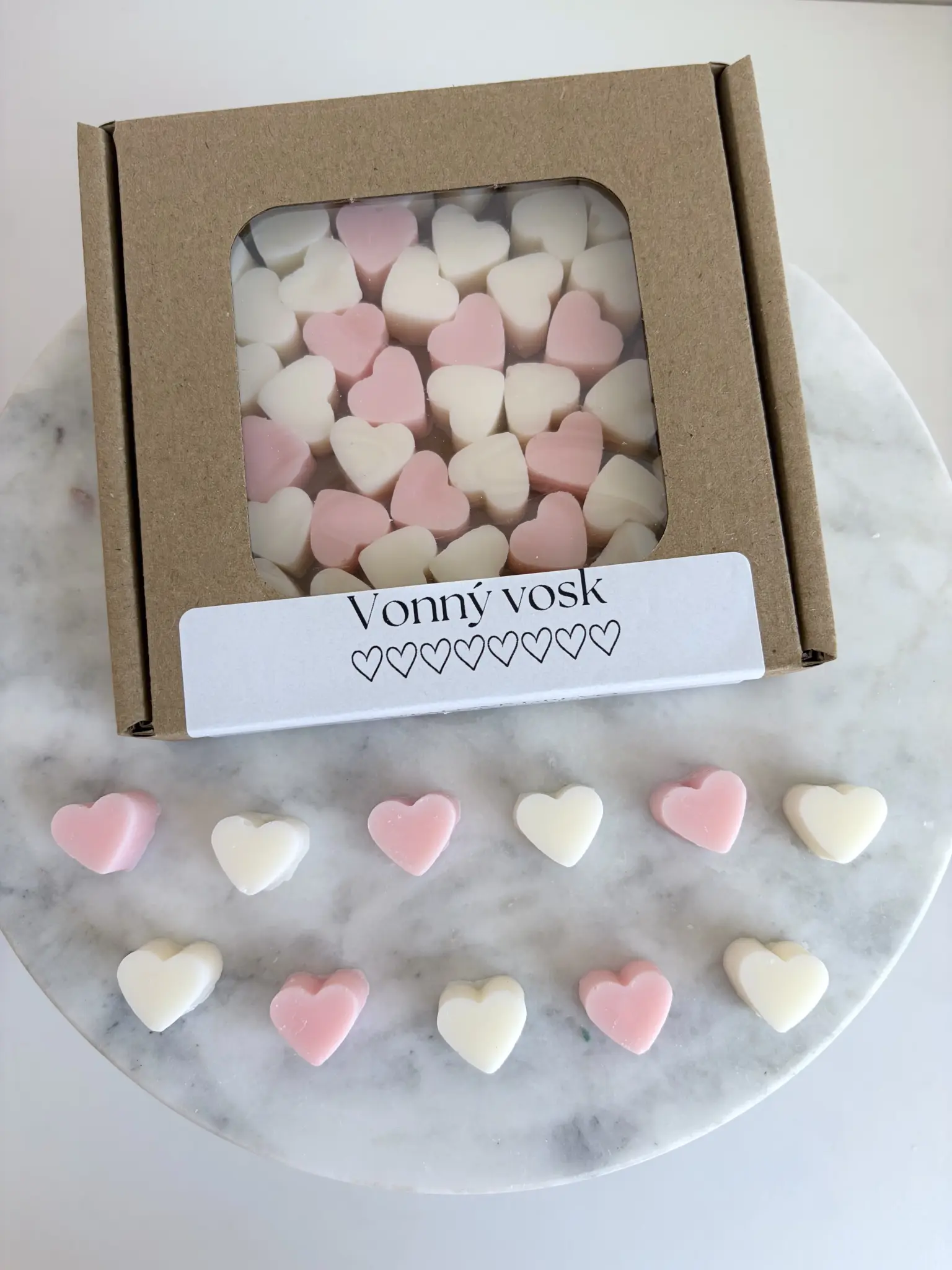 Vonný vosk Srdíčko - mix