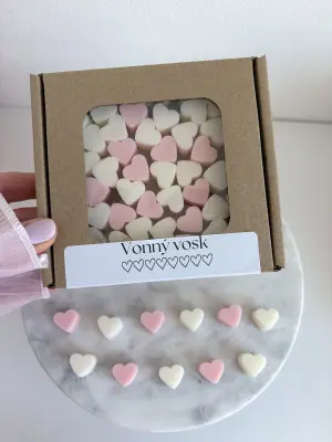 Vonný vosk Srdíčko - mix - Image 2