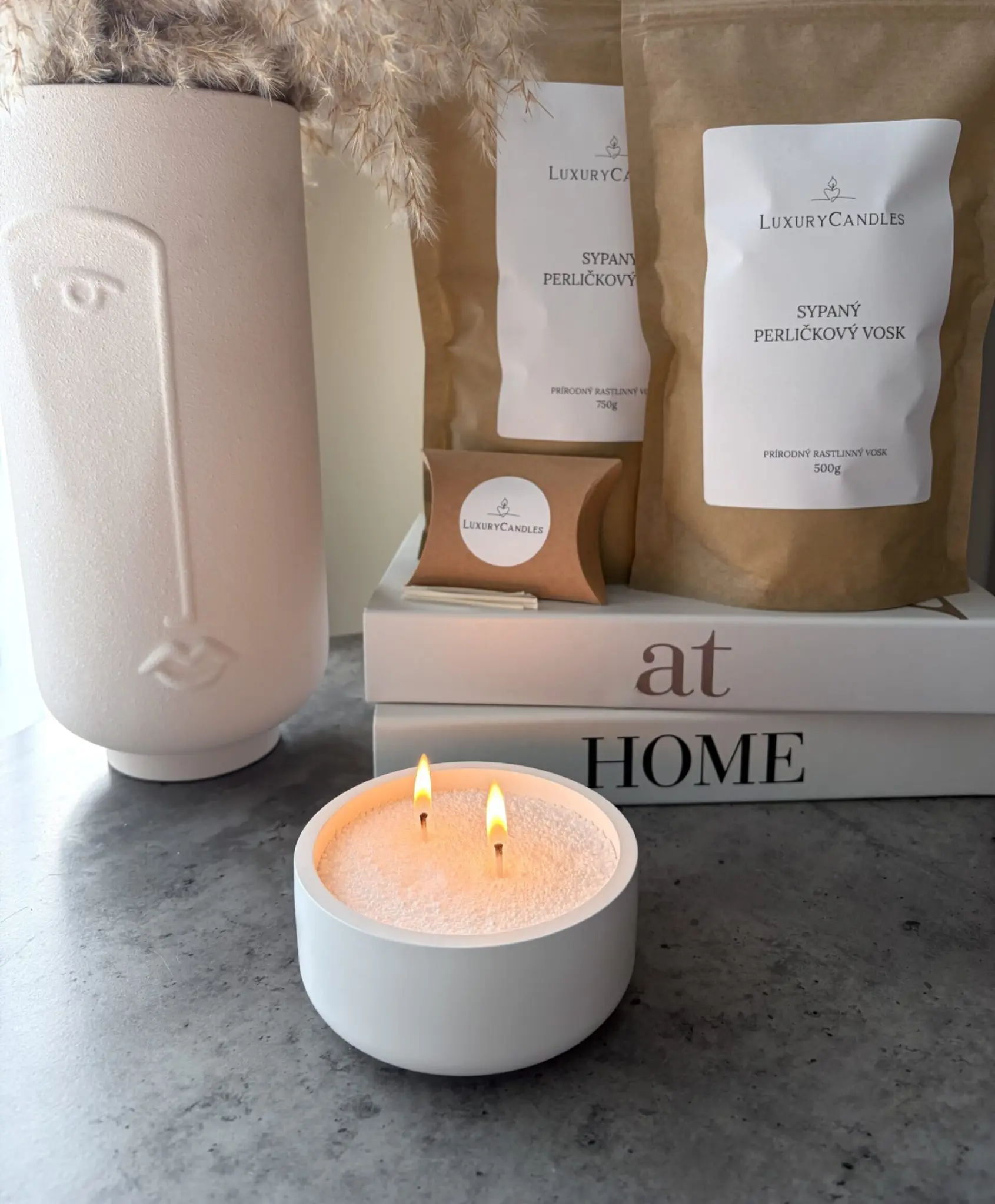 Set sypaný vosk Luma