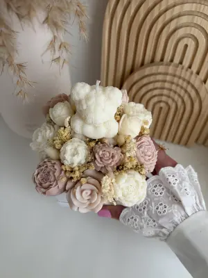 Flowerbox Teddy bílá - Image 3