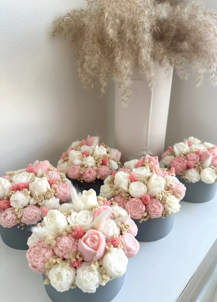 Flowerboxy ze sójového vosku: Krása, která je šetrná k přírodě
